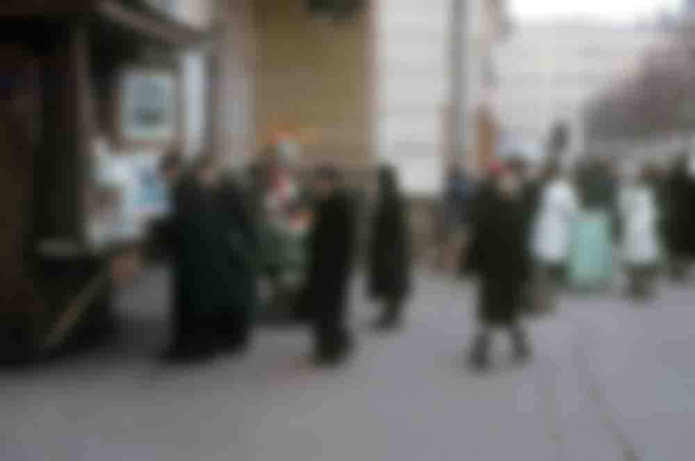 Холодний день в центрі Москви